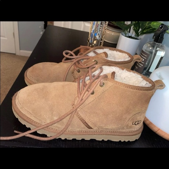 ❤️UGG NEUMEL* CHUKKA BOOTS, CHESTNUT, M7, L39.5❤️ PRETTY FIRM ON PRICE.❤️ - Picture 3 of 9
